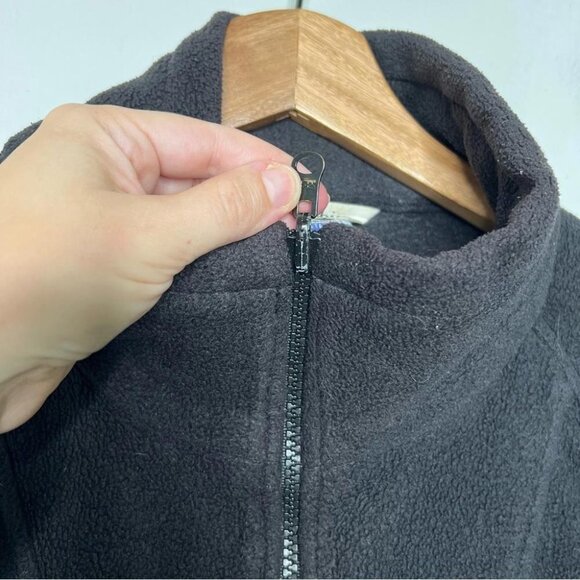 Columbia Womens Size Medium Black Fleece Full Zip Jacket Sweater Layer Outdoor - Picture 3 of 11